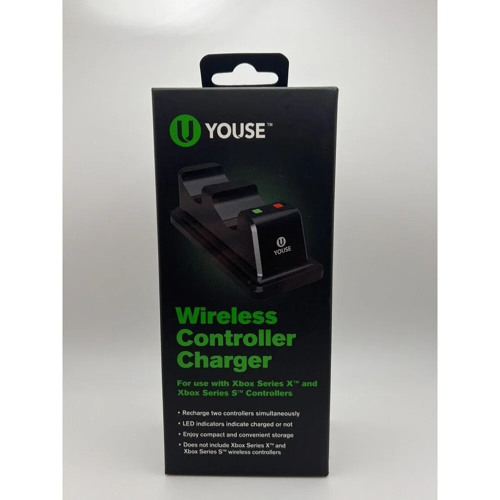 U-YOUSE Wireless Controller Charger For Xbox Series X & Series S NEW, Sealed